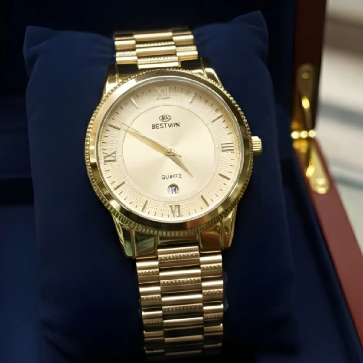 BEST WIN Luxury Watch For Men's (Water Resistant)