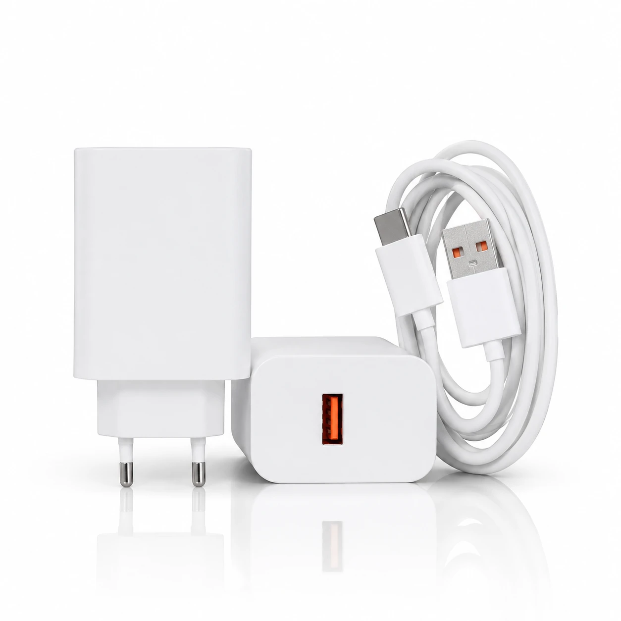 Realme 80W Super Fast Charging Adapter with Cable – Original SuperVOOC Wall Charger with 10W Standard Charging Support & Smart Safety Protection
