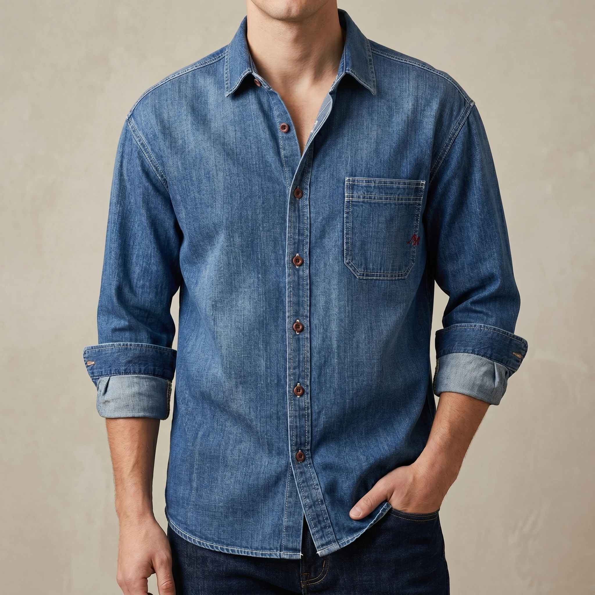 Full sleeve Denim Shirt
