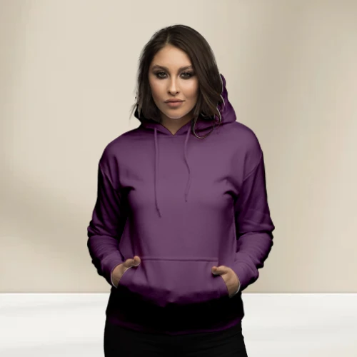 SnowSoft Ladies Hoodie (Purple)