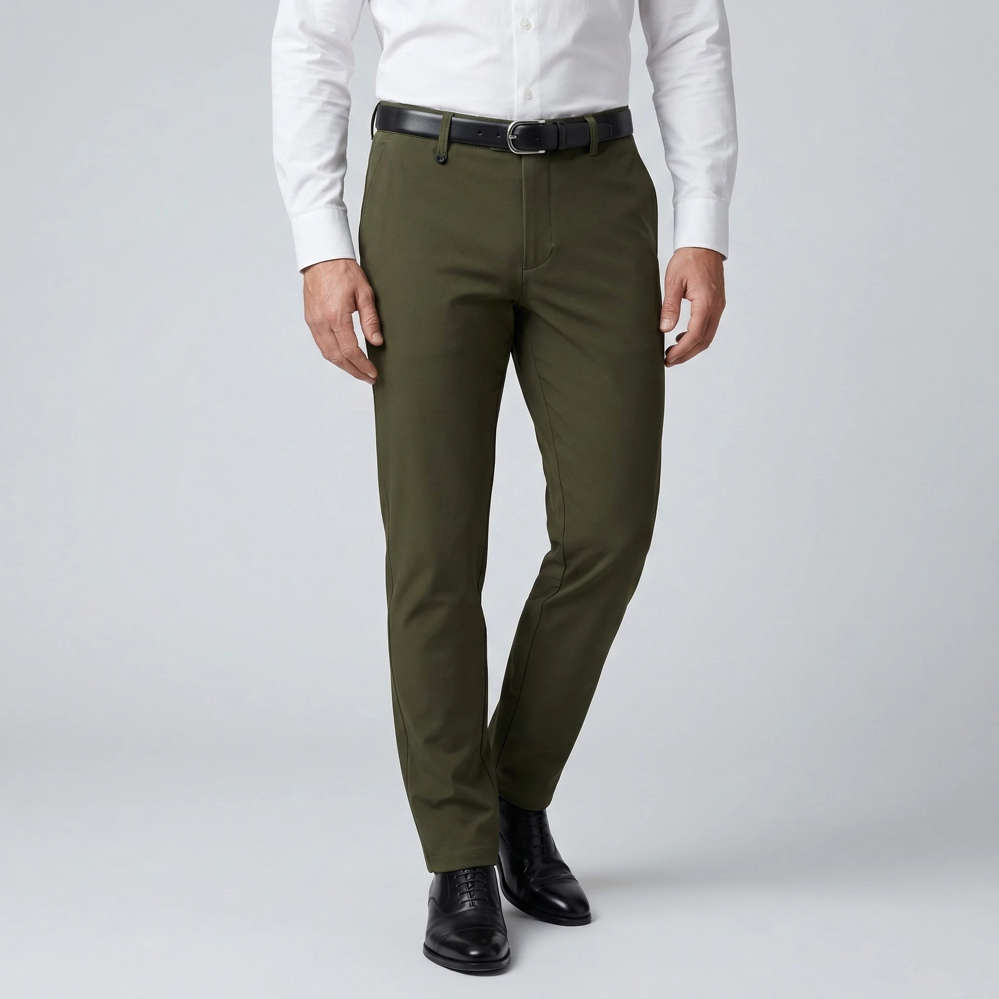 Premium Dubai Stig Pant (Formal / Casual) (Olive)
