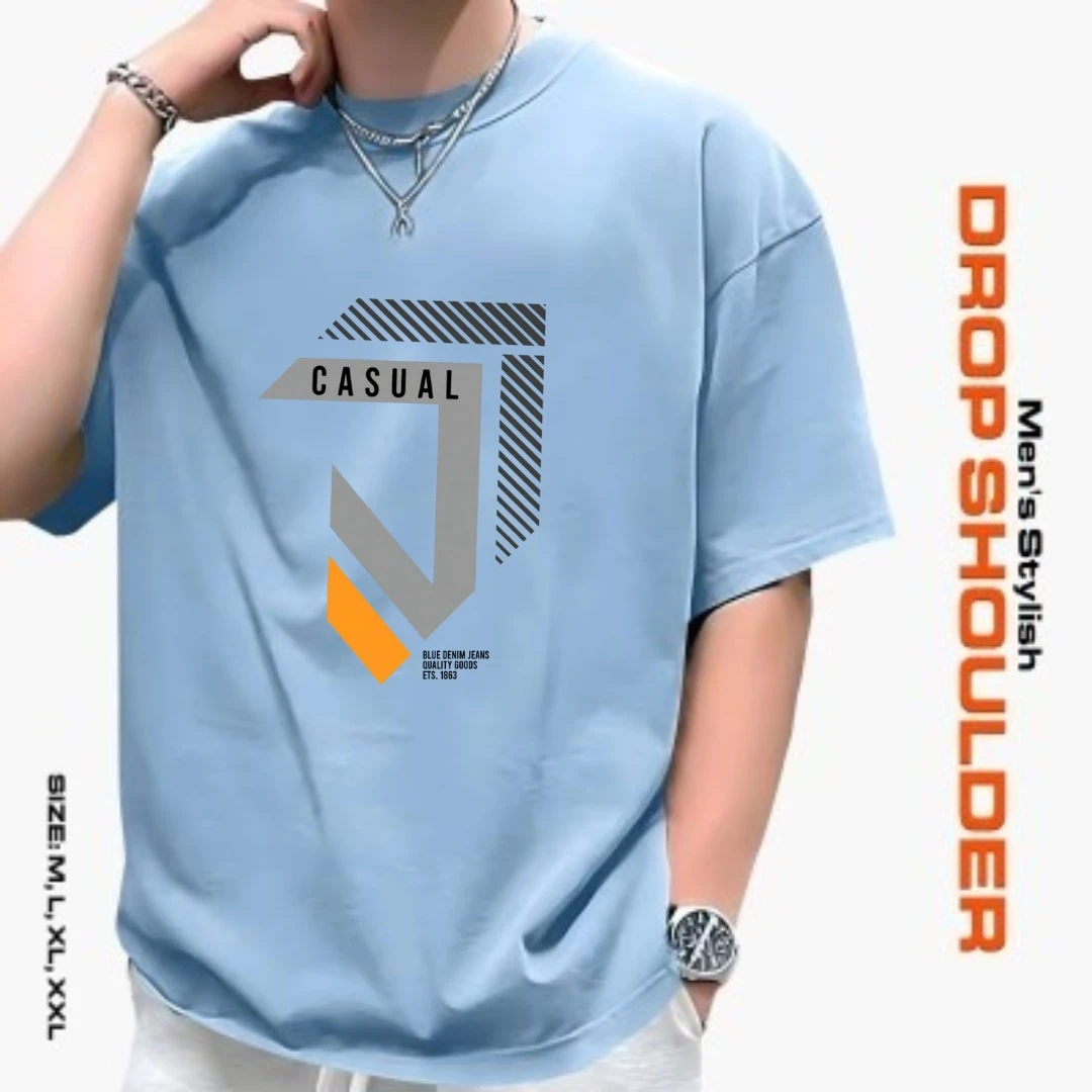 Men's Stylish DROP SHOULDER T-Shirt